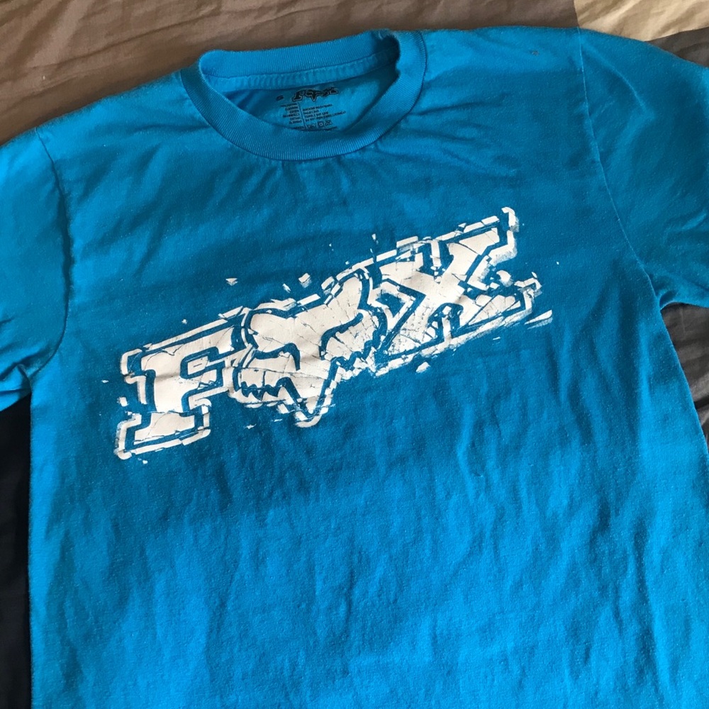 Fox Racing Tee (S - Blue)